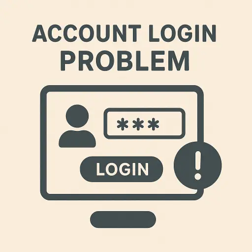 image showing login error message in remini mod apk