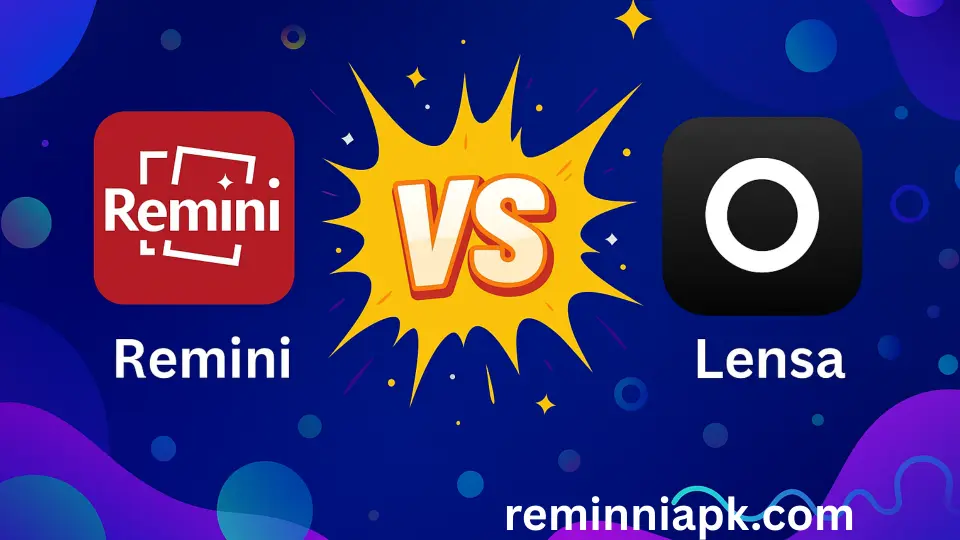 feature image of remini vs lensa 