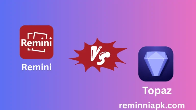 image of comparison between remini vs topaz