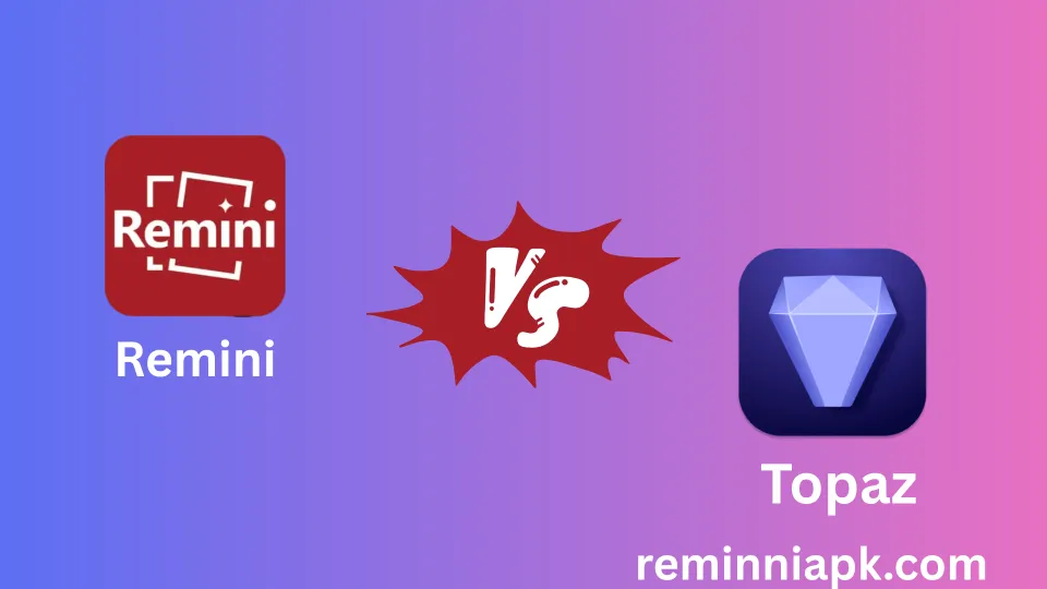 image of comparison between remini vs topaz