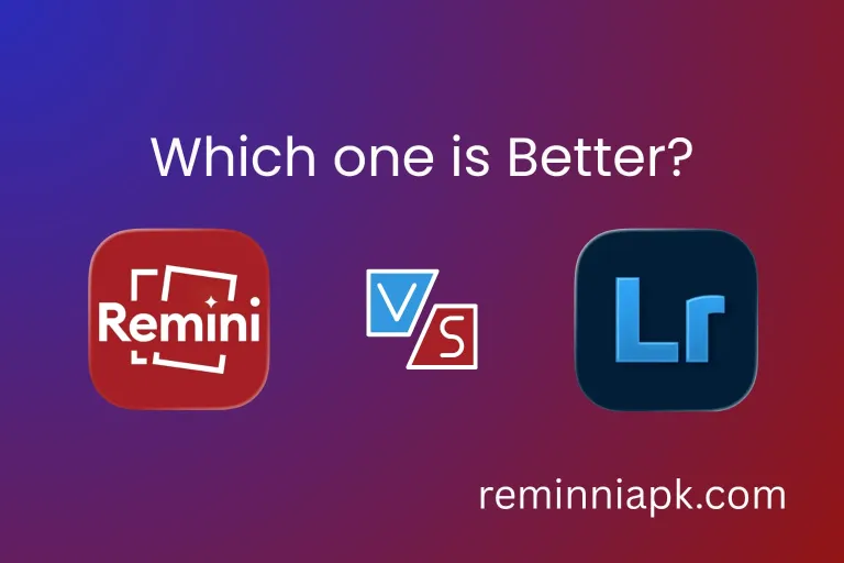 feature image of remini vs lightroom