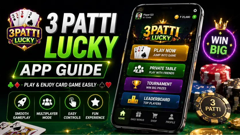 3Patti Lucky – Play Teen Patti & Win Real Rewards 1 featured image of 3patti lucky app guide